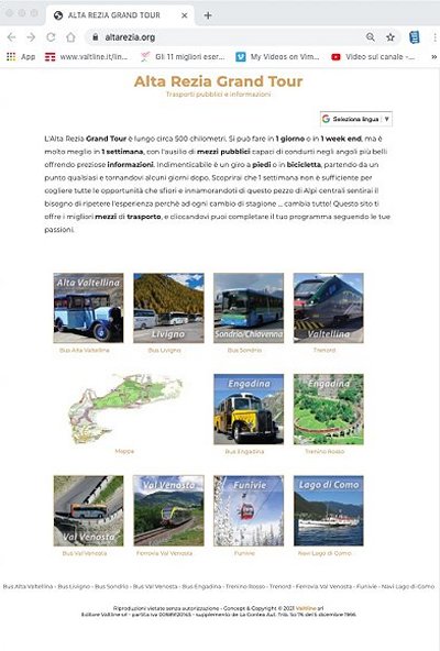 TRASPORTI PUBBLICI in Alta Rezia
